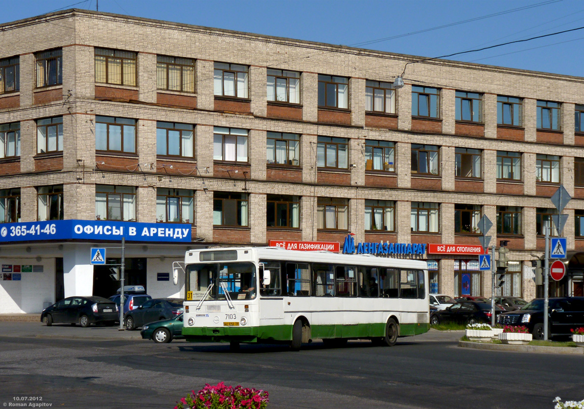 Saint Petersburg, LiAZ-5256.00 # 7103