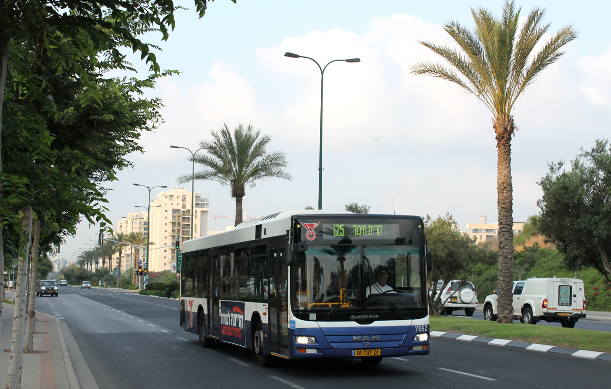 Tel-Aviv, Merkavim (MAN NL313) # 7692