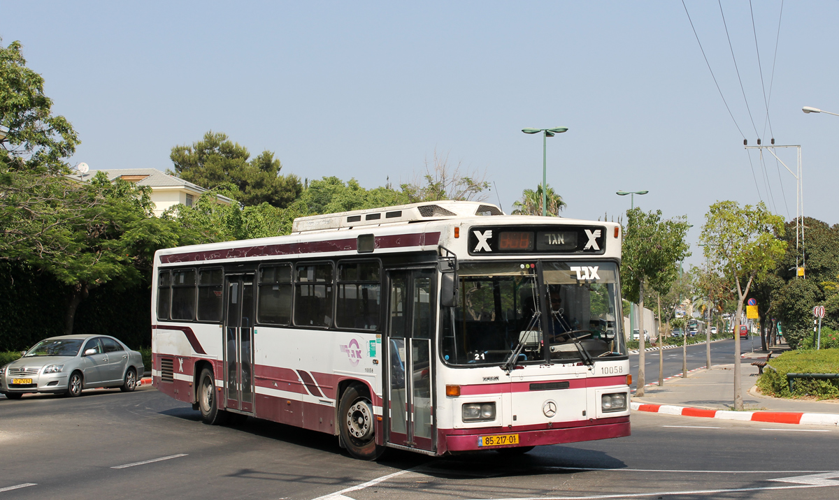 Tel-Aviv, Merkavim (Mercedes-Benz O405) č. 10058