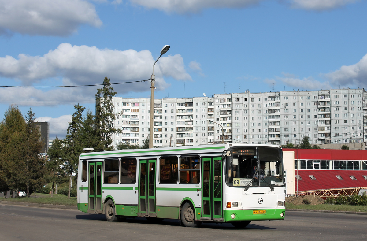 Krasnoyarsk, LiAZ-5293.00 # ЕВ 886 24