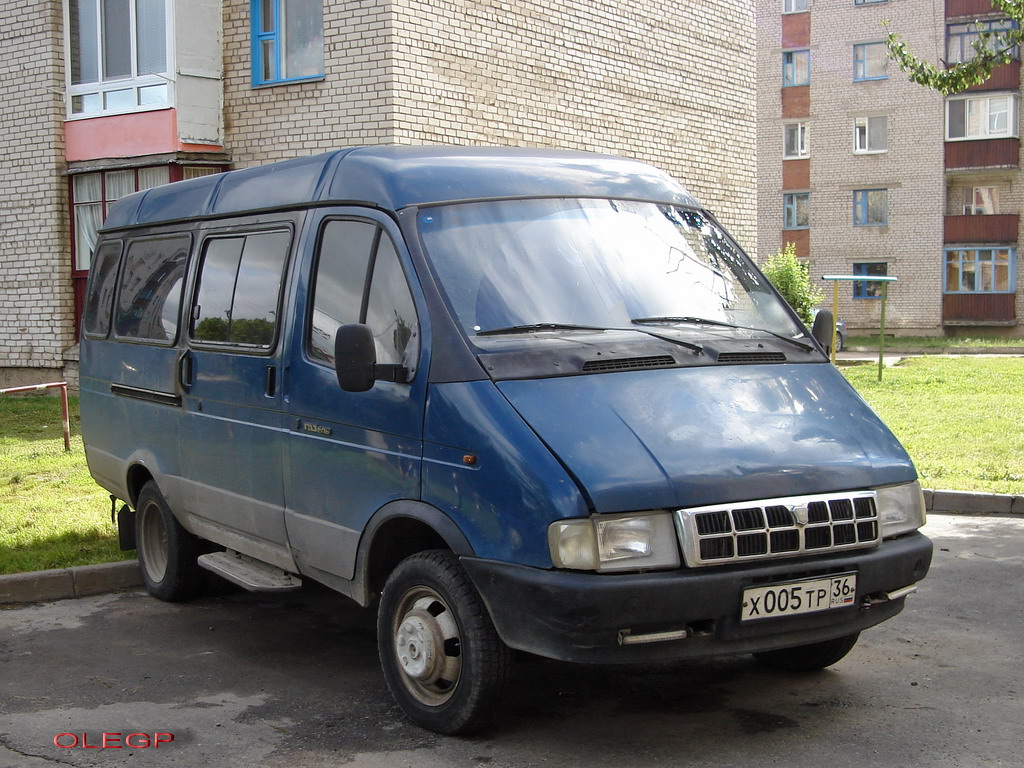 Woronesch, GAZ-3221* Nr. Х 005 ТР 36
