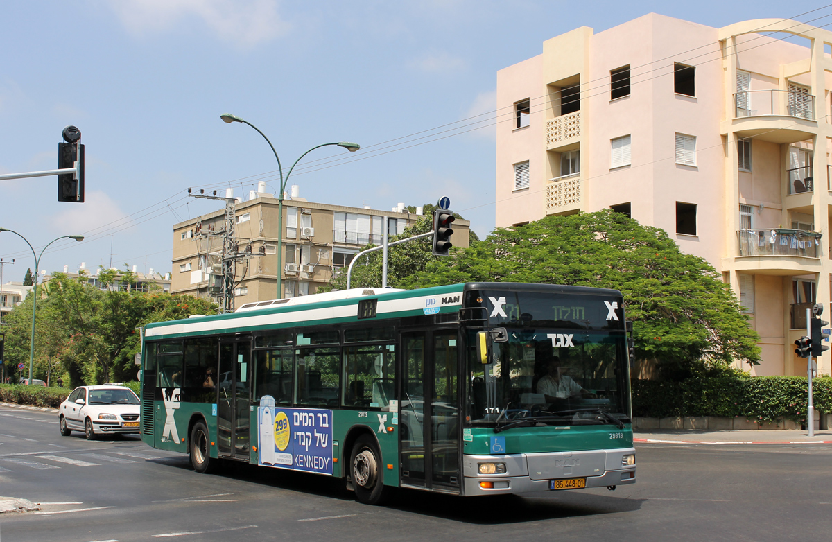 Tel-Aviv, Haargaz (MAN NL313) No. 29819