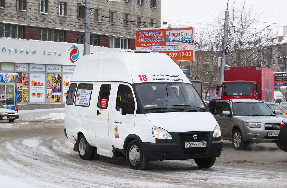 Novosibirsk, Luidor-225000 (GAZ-322133) nr. А 073 ТЕ 154
