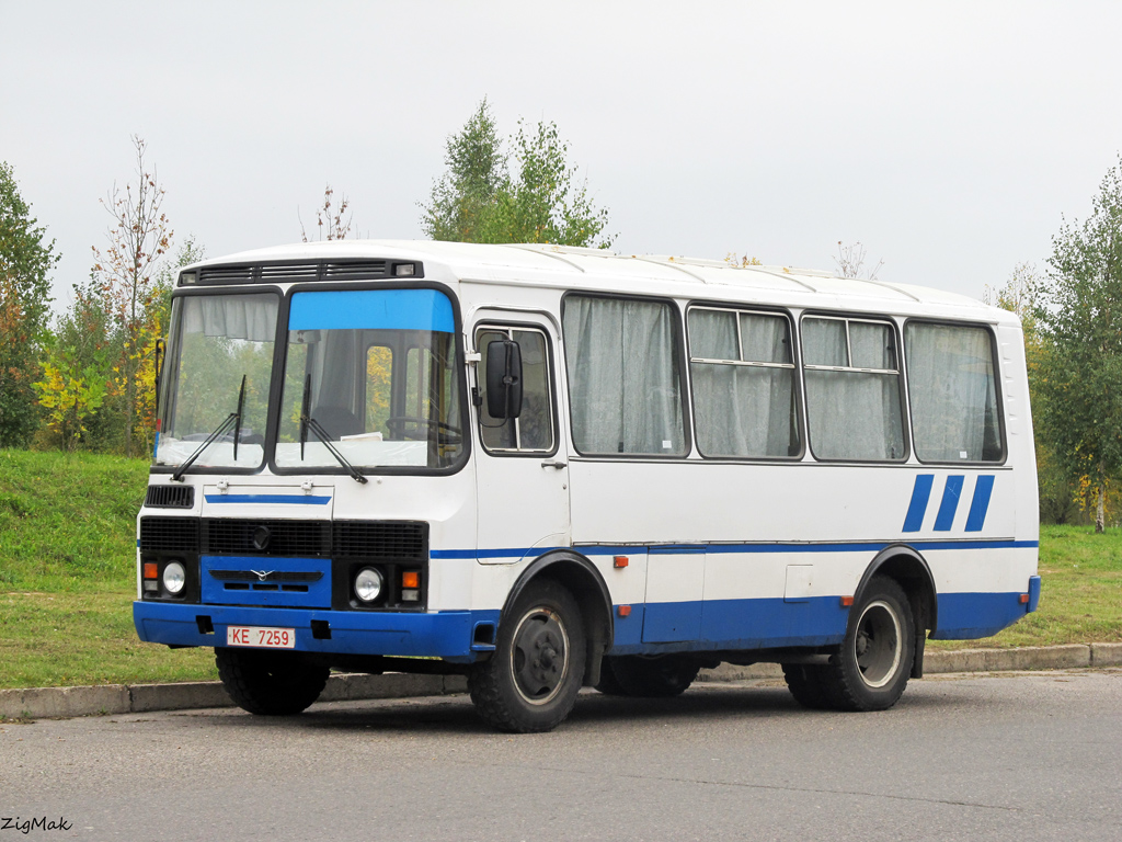 Минск, ПАЗ-3205* № КЕ 7259