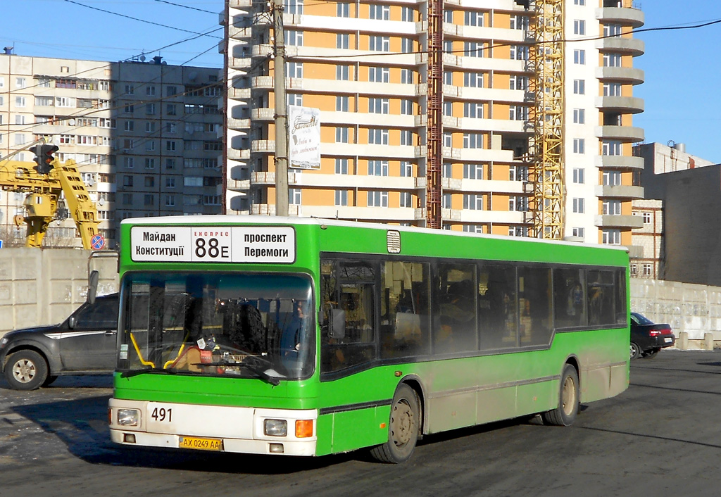 Харьков, MAN A10 NL262 № 491