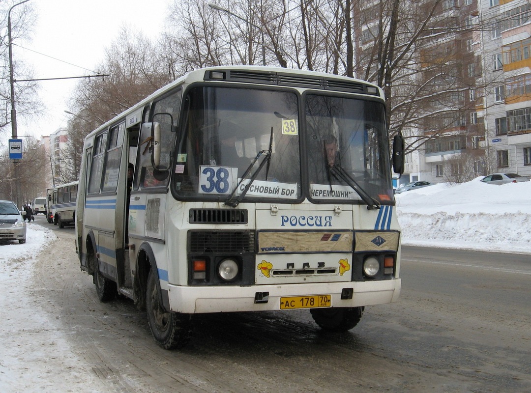 Tomsk, PAZ-32054 (40, K0, H0, L0) č. АС 178 70