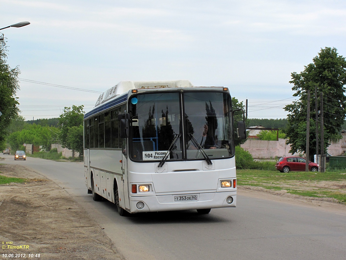 Ryazan, LiAZ-5256.33 (GolAZ) # Т 353 ОЕ 62