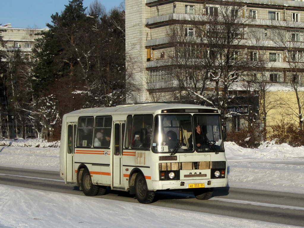 Zheleznogorsk (Krasnoyarskiy krai), PAZ-32054 (40, K0, H0, L0) nr. АЕ 355 24