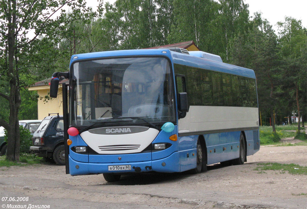 Pskov, Scania OmniLine IL94IB 4X2NB # А 010 ВХ 60