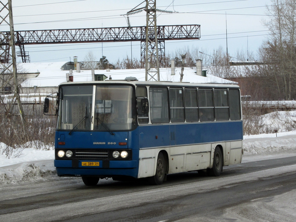 Zheleznogorsk (Krasnoyarskiy krai), Ikarus 260.50 # АЕ 389 24