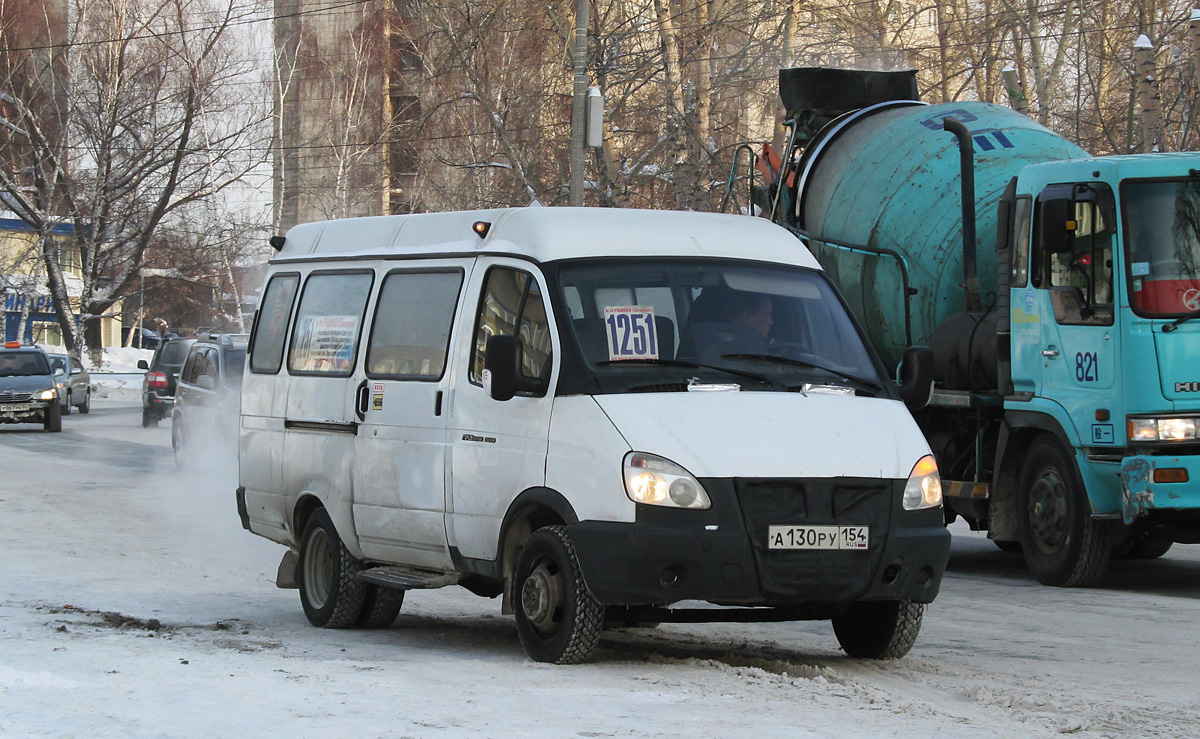 Novosibirsk, GAZ-322132 # А 130 РУ 154