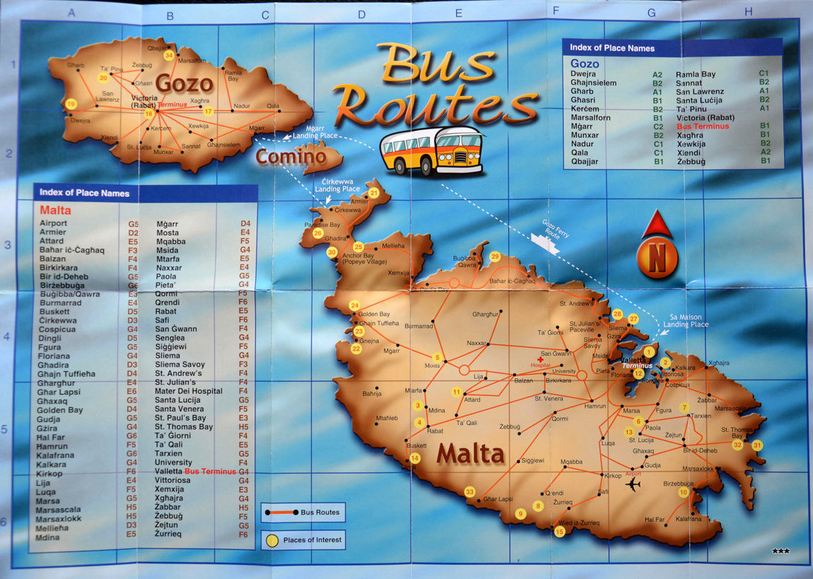 Gozo — Maps