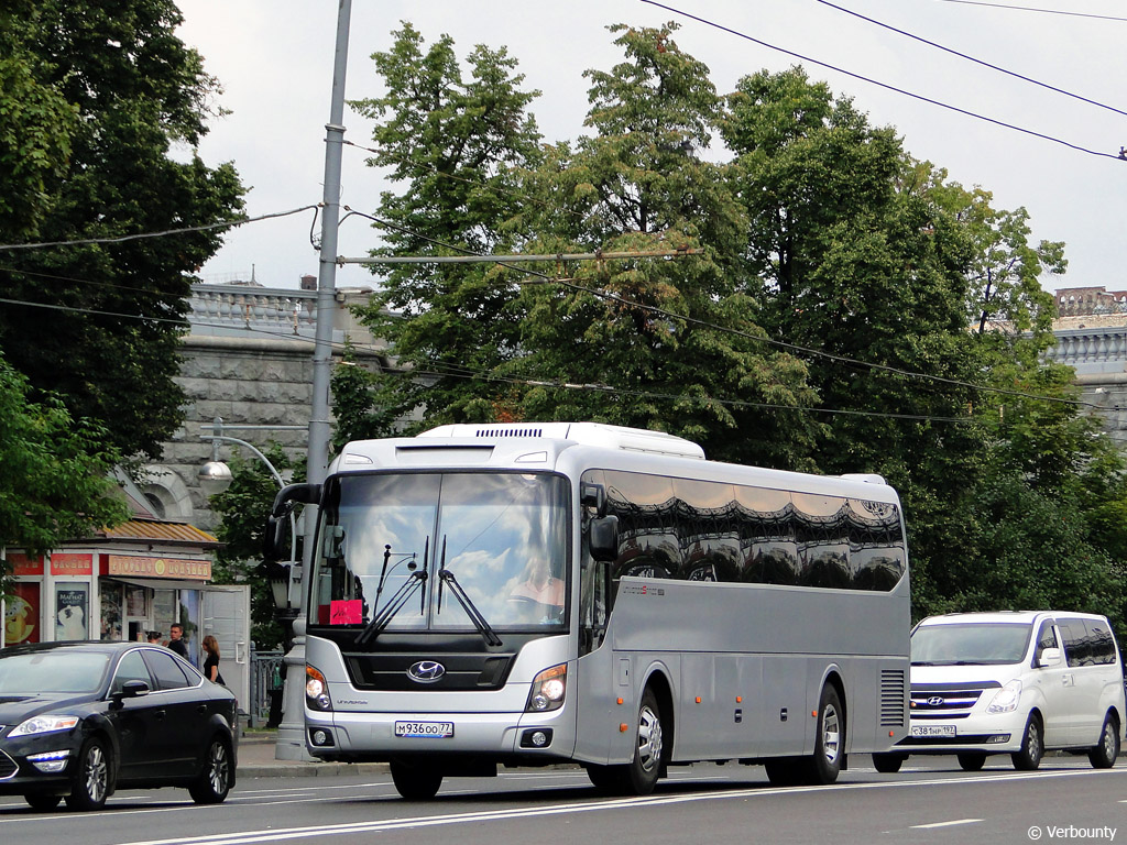 Moscow, Hyundai Universe Space Luxury №: М 936 ОО 77