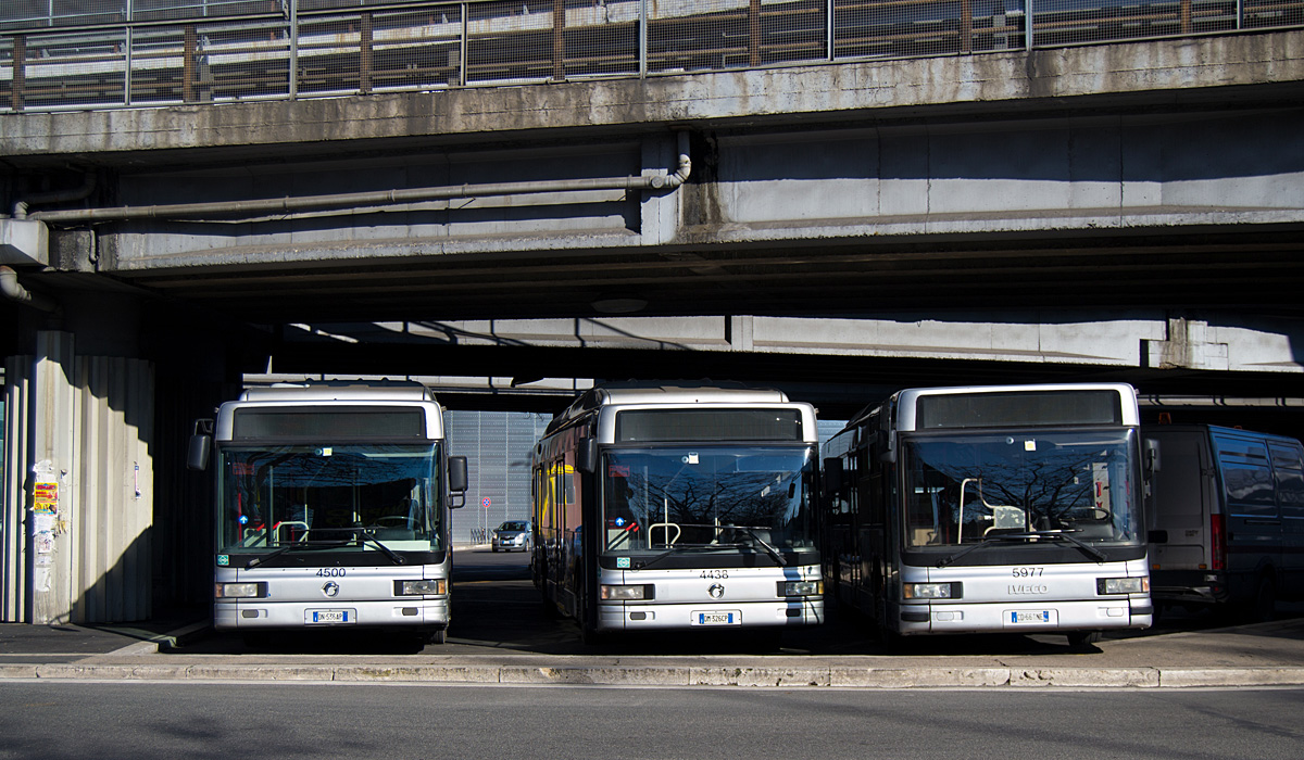 Rome, Irisbus CityClass 491E.12.27 CNG # 4500; Rome, Irisbus CityClass 491E.12.27 CNG # 4438; Rome — Miscellaneous photos