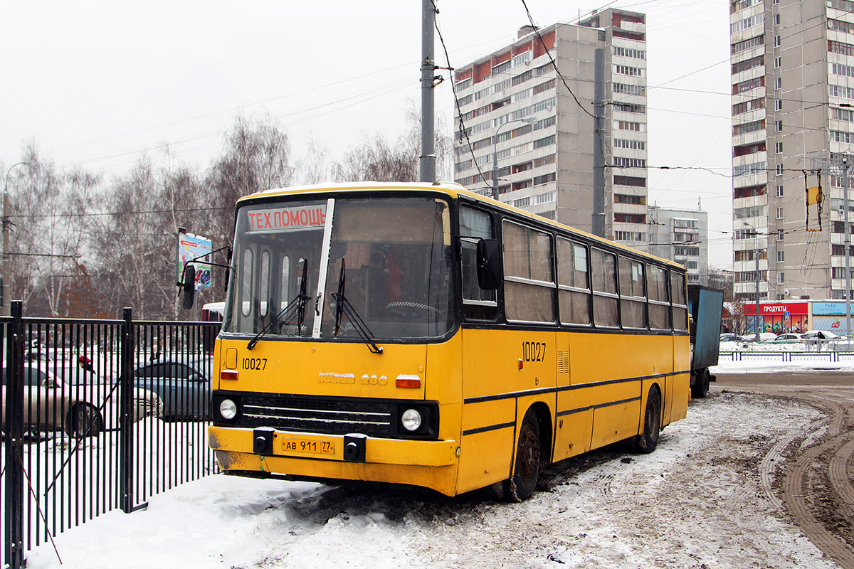 Moscú, Ikarus 260 (280) # 10027