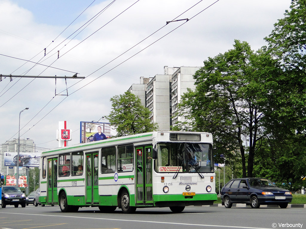 Moscow, LiAZ-5256.25 № 13156