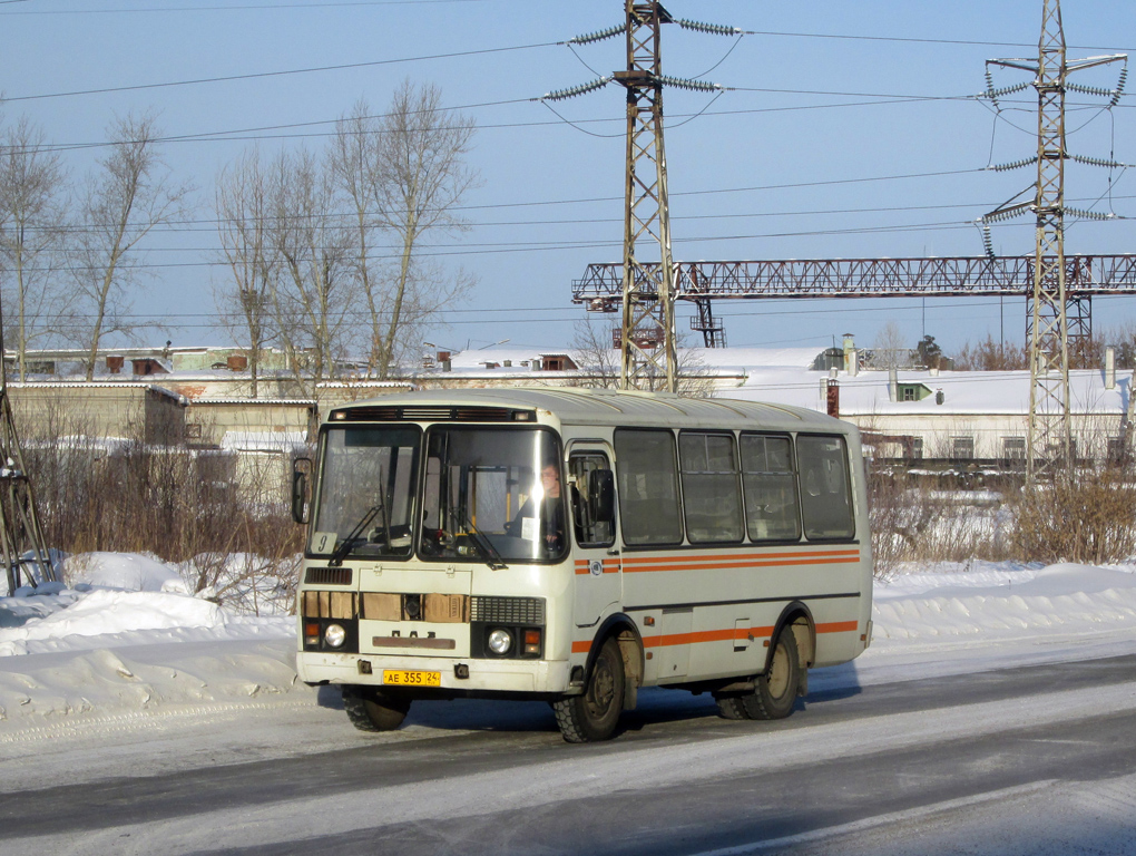 Zheleznogorsk (Krasnoyarskiy krai), PAZ-32054 (40, K0, H0, L0) č. АЕ 355 24