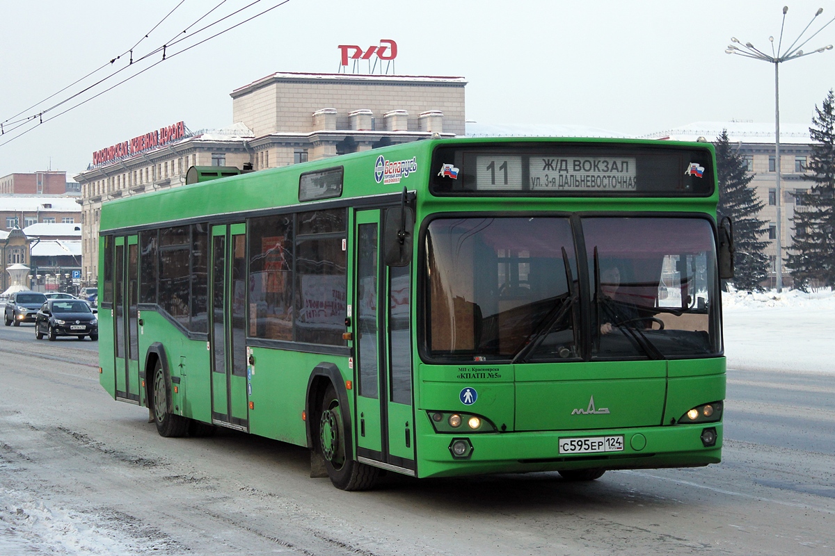 Красноярськ, МАЗ-103.476 № С 595 ЕР 124