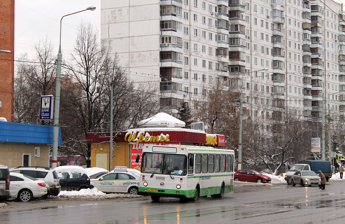 Khimki, LiAZ-5256.25 # 1591
