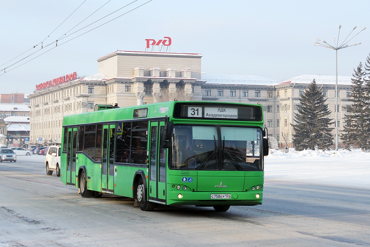 Krasnoyarsk, MAZ-103.476 # С 758 ЕР 124