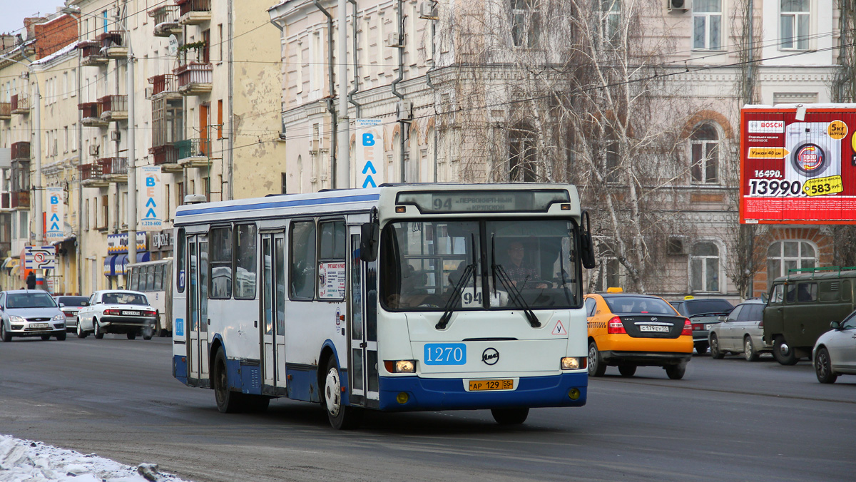 Omsk, LiAZ-5256.40 # 1270