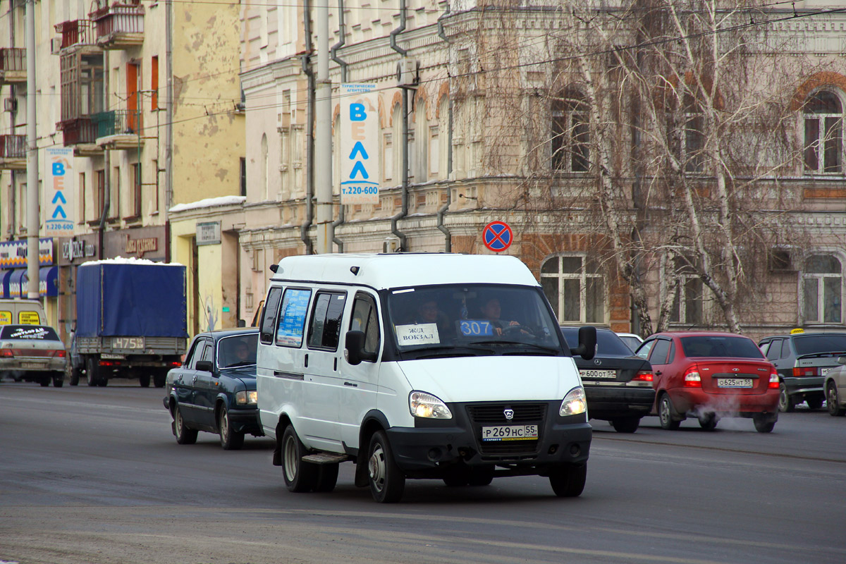 Omsk, GAZ-322132 № Р 269 НС 55