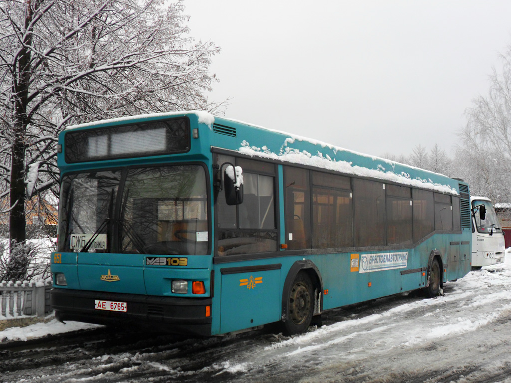 Микашевичи, МАЗ-103.061 № 651