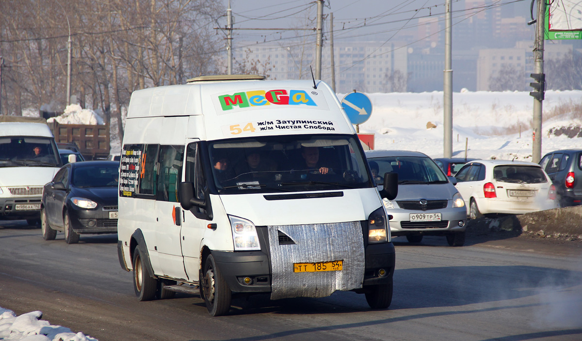 Novosibirsk, Nizhegorodets-222702 (Ford Transit) nr. ТТ 185 54