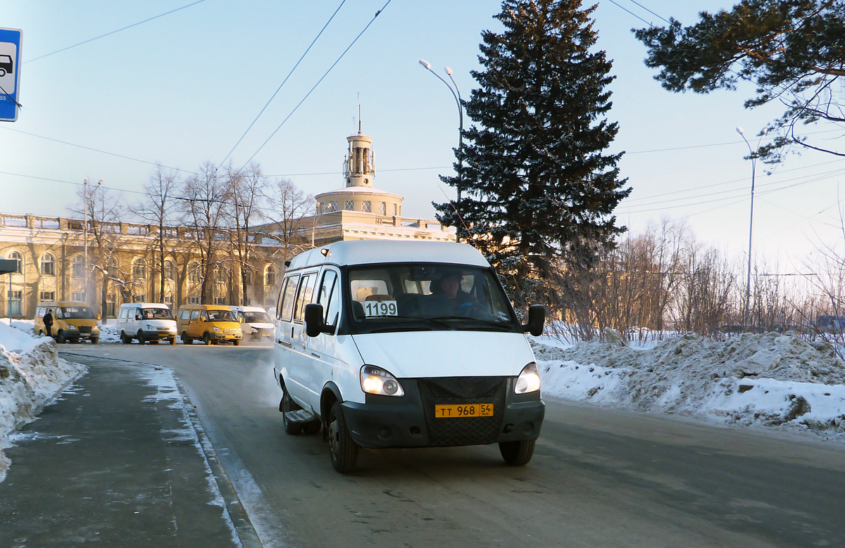 Novosibirsk, GAZ-322132 Nr. ТТ 968 54