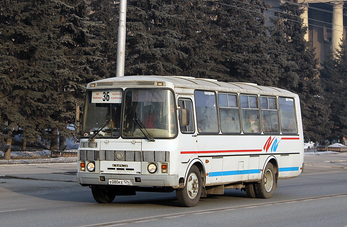 Krasnojarsk, PAZ-4234 Nr. Е 080 КЕ 124