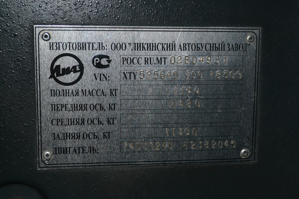 Bryansk, LiAZ-5256.45 № 249