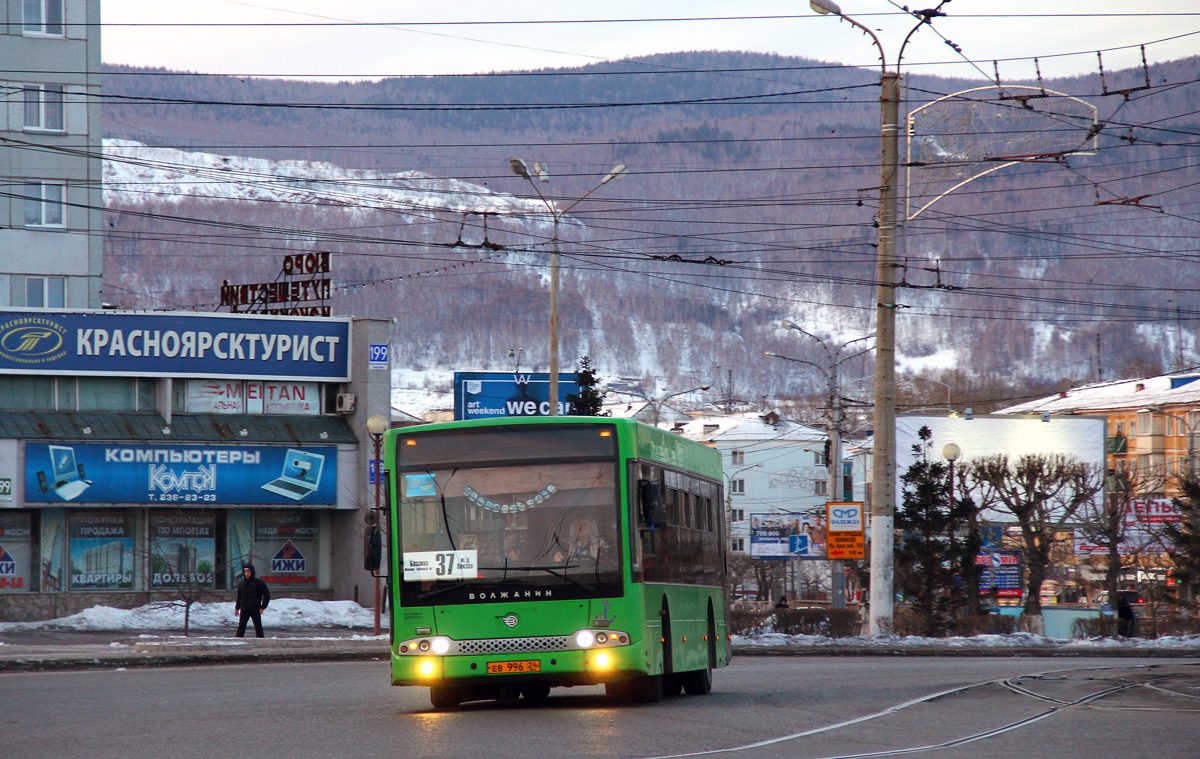 Krasnoyarsk, Volzhanin-5270.06 "CityRhythm-12" # ЕВ 996 24