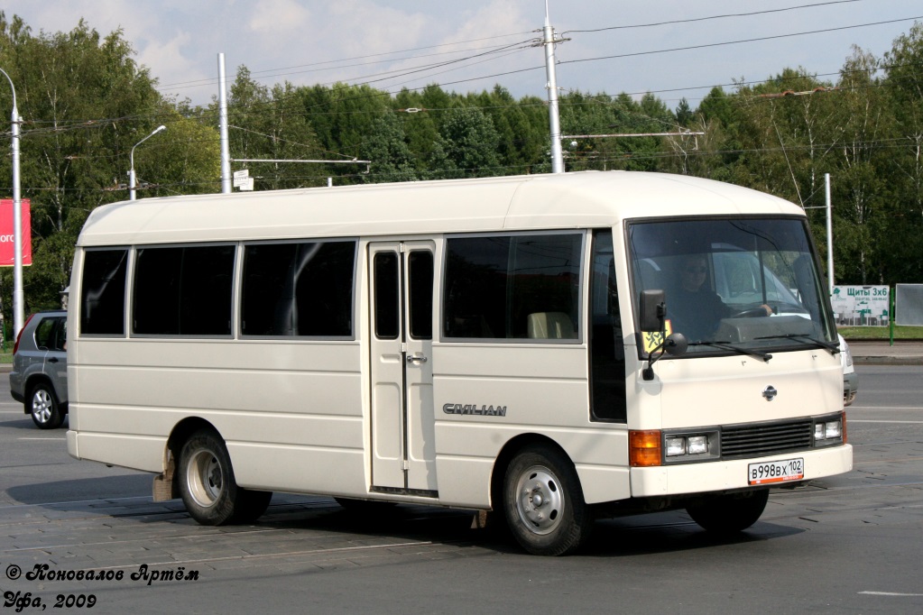Ufa, Nissan Civilian # В 998 ВХ 102