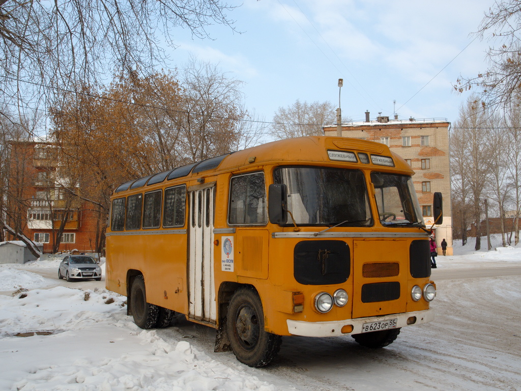 Omsk, PAZ-672М # В 623 ОР 55