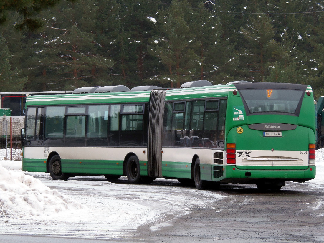 Таллин, Scania OmniLink CL94UA 6x2LB № 1001