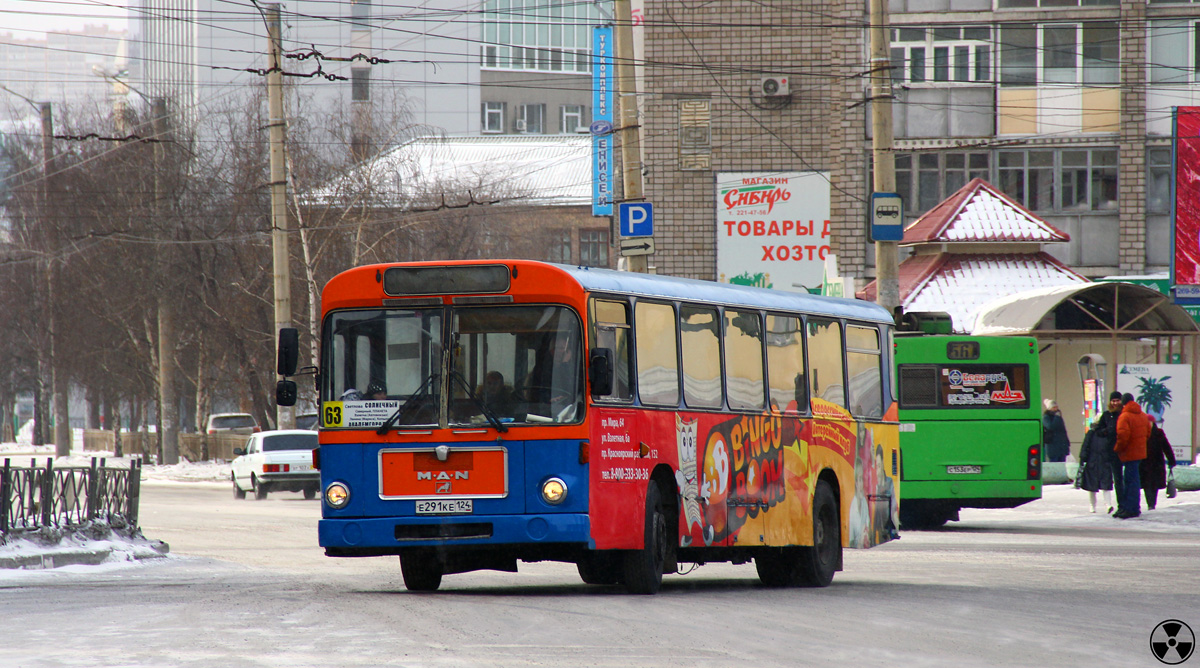 Krasnoyarsk, MAN SL200 nr. Е 291 КЕ 124