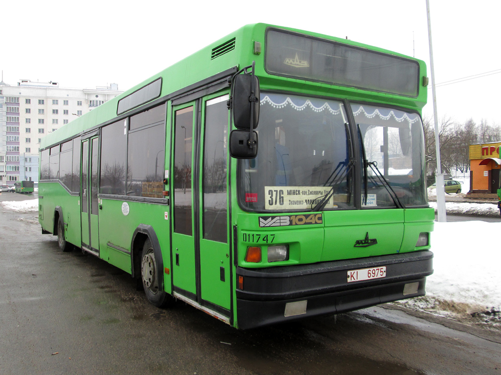 Minsk, MAZ-104.С21 №: 011747