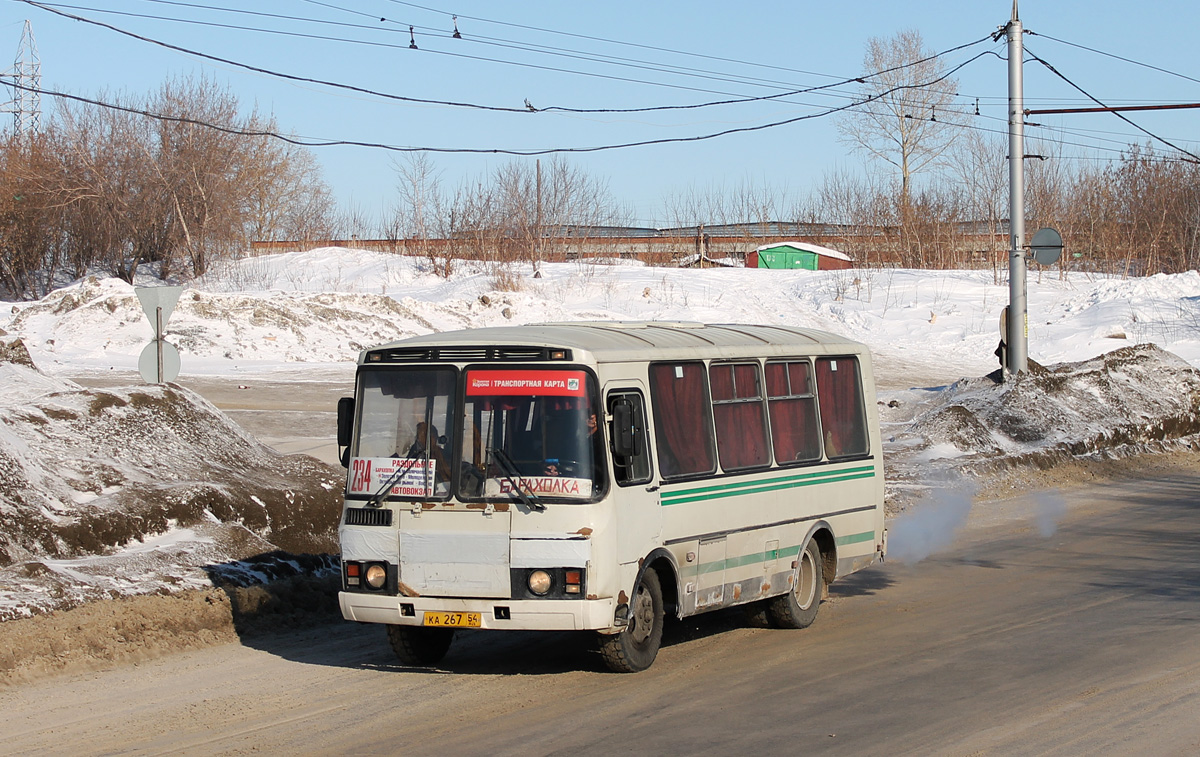 Новосибирск, ПАЗ-32054 (40, K0, H0, L0) № КА 267 54