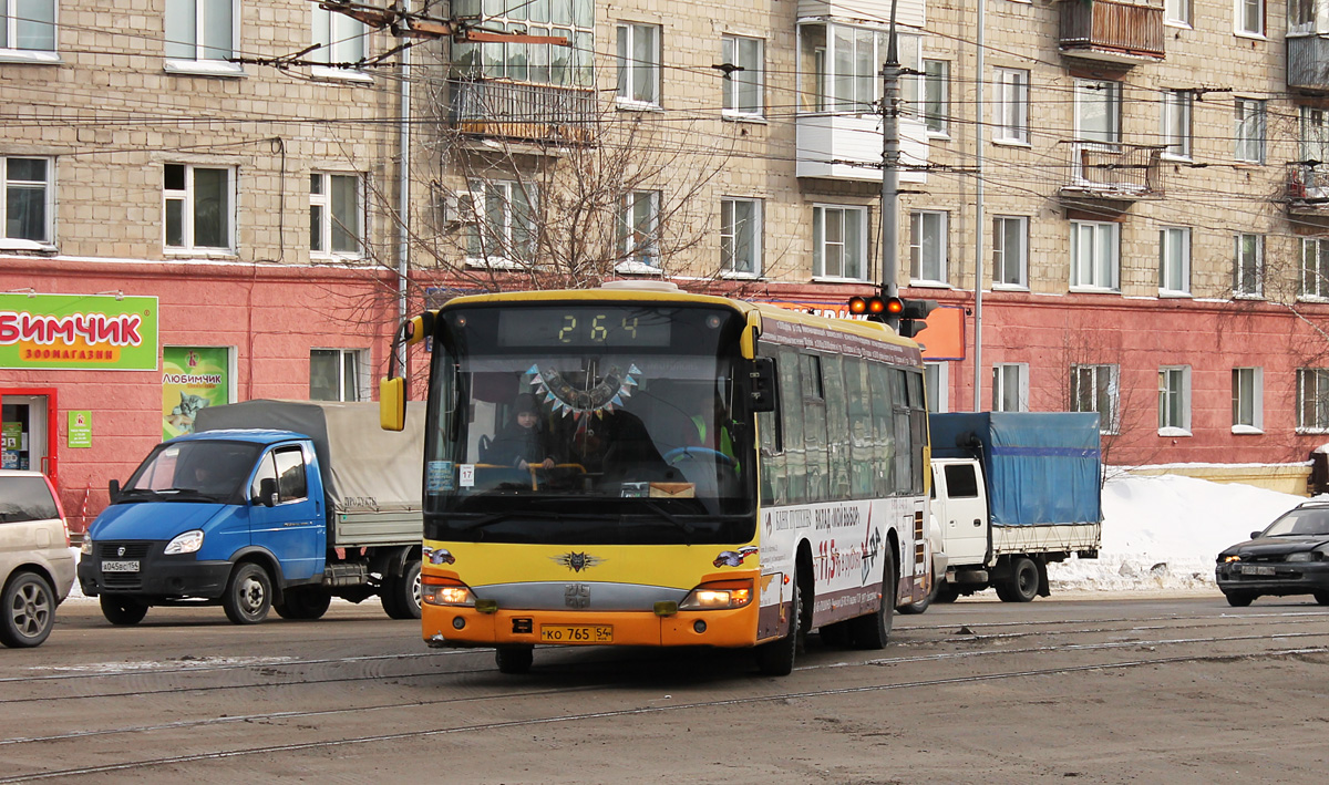 Novosibirsk, Zhong Tong LCK6103G-2 # КО 765 54
