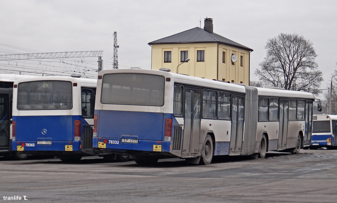Riga, Mercedes-Benz O345 G nr. 78332; Riga, Mercedes-Benz O345 G nr. 78365