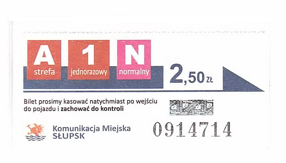 Słupsk — Tickets; Tickets (all)
