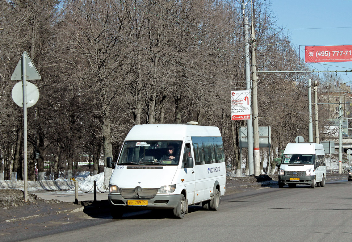 Khimki, Luidor-223210 (MB Sprinter 413CDI) № 0789; Khimki, Nidzegorodec-222708 (Ford Transit FBD) № ЕО 540 50