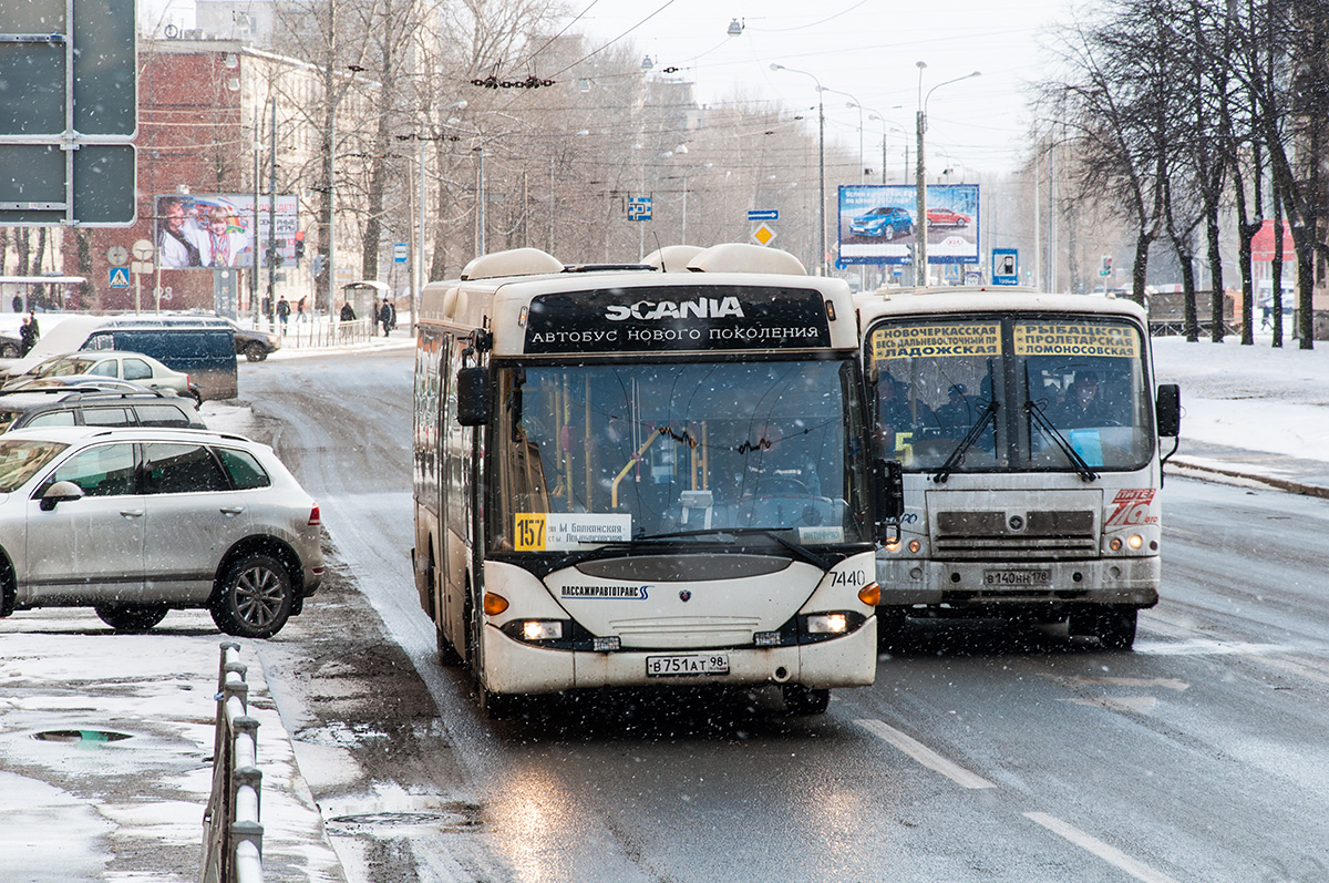 Petersburg, Scania OmniLink CL94UB 4X2LB # 7440