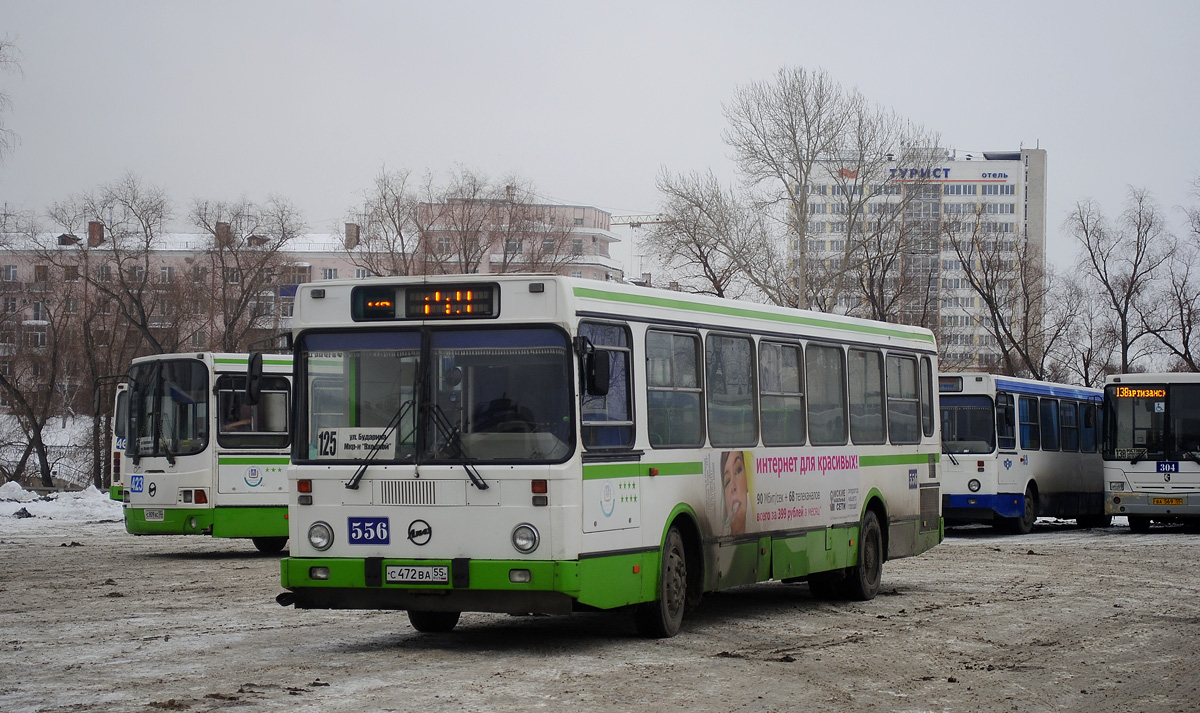 Omsk, LiAZ-5256.45 nr. 556