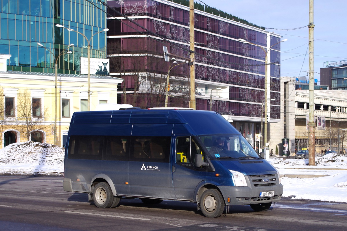 Таллин, Avestark (Ford Transit 430L EF Bus) № 496 BBN