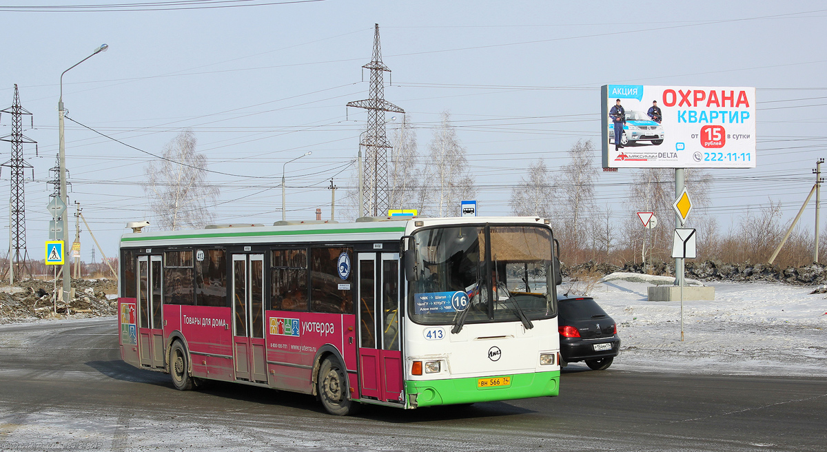 Chelyabinsk, LiAZ-5256.53 # 413
