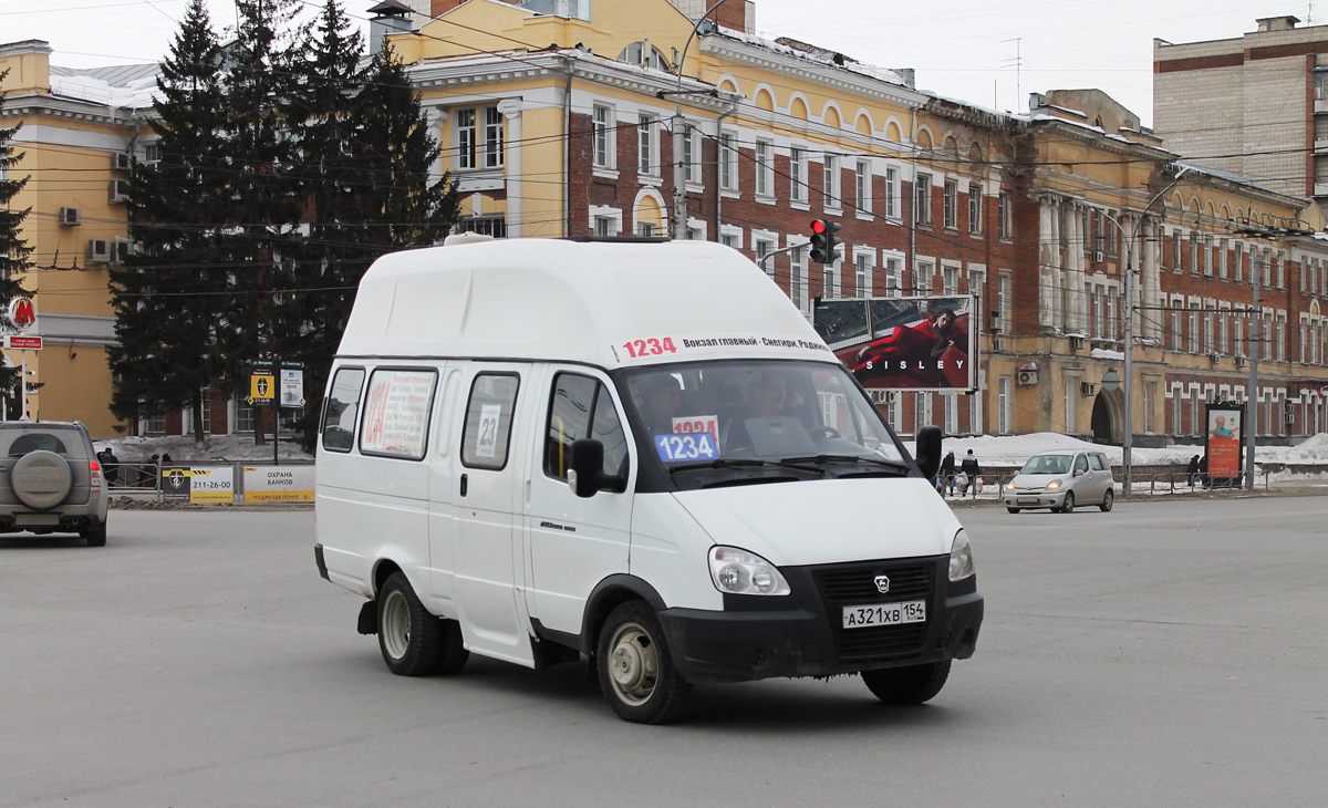 Novosibirsk, Luidor-225000 (GAZ-322133) # А 321 ХВ 154