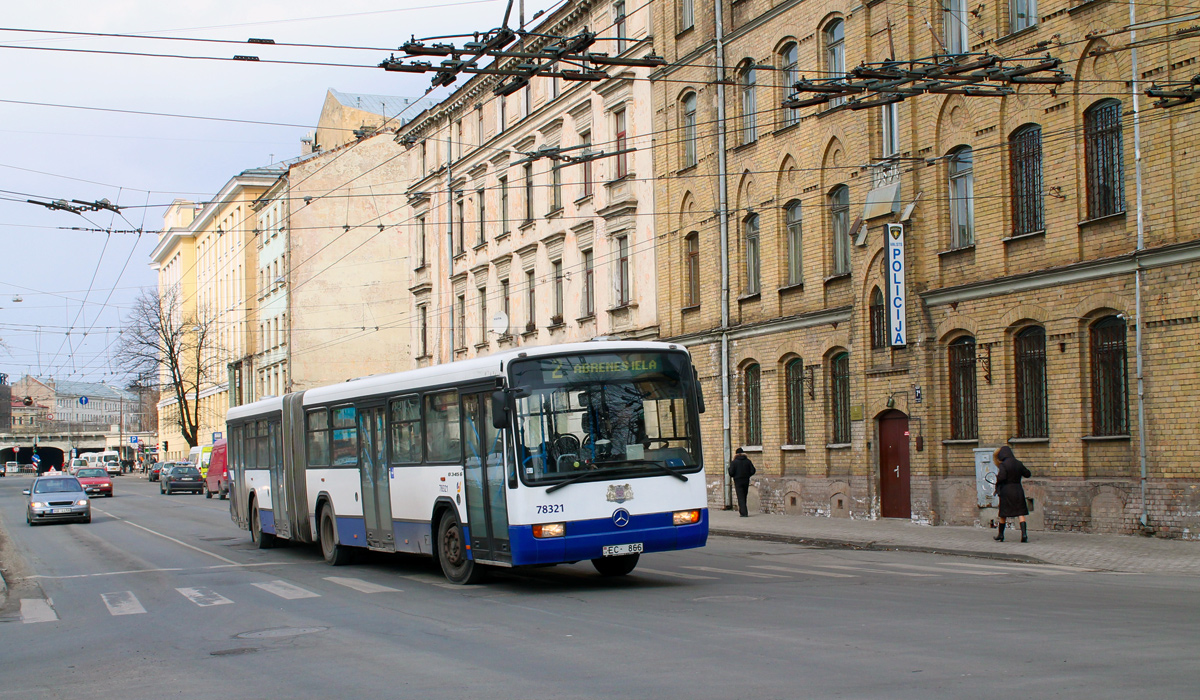 Riga, Mercedes-Benz O345 G No. 78321