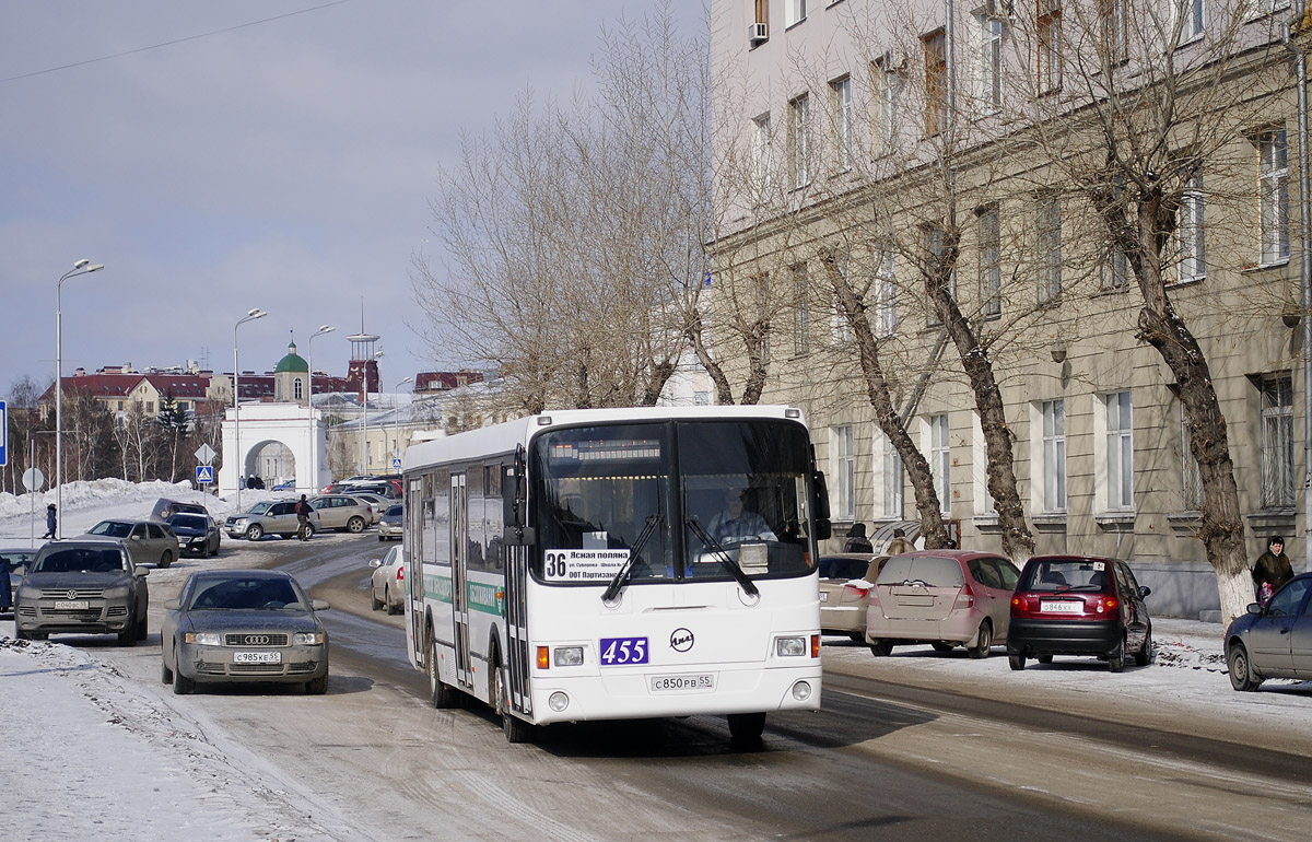 Omsk, LiAZ-5256.53 # 455