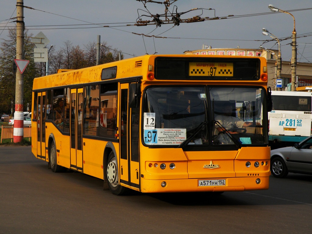 Nizhny Novgorod, Samotlor-NN-5295 (МАЗ-103.075) # А 571 УН 152